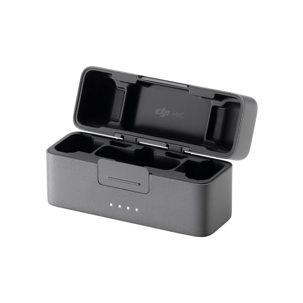 Estuche de carga DJI Mic 2 para 2 transmisores y 1 receptor