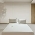 thumbnail image 4 of SIfdSeng Get it Fast Solid Color Bed Cover Class A Full Solid Color Washed Baby and Grade Bedspread Cover Imitation Pure Bed Sheet, 4 of 5