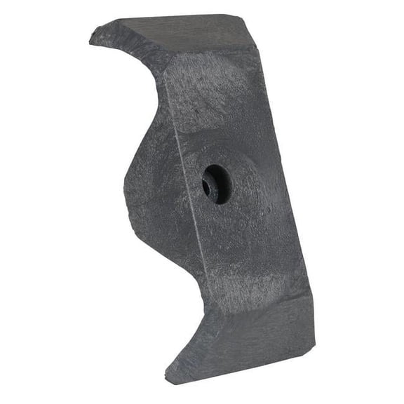 Vestil Manufacturing GR-CAP-G Guard Rail System with Plastic End Cap - Gray
