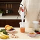 thumbnail image 1 of Batidora y molinillo eléctrico de mano con cuchilla de acero inoxidable, mango ergonómico, diseño compacto, para alimentos infantiles, carne y cocina, color blanco., 1 of 6