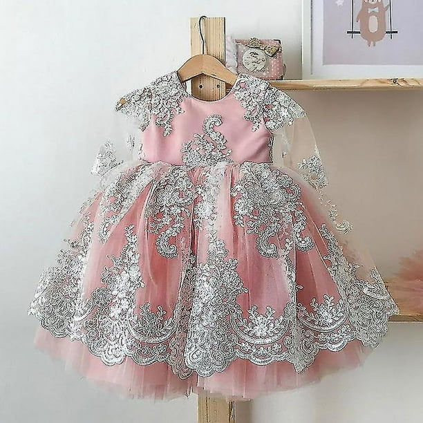 9M Vestido de 12m para nina vestido de 1 ano de cumpleanos vestido de bautizo para recien nacido vestido para nina pequena Vestidos de bautismo para nino pequeno Walmart en linea