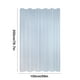 thumbnail image 2 of Cortina de ducha para baño | Plástico transparente | Tejido impermeable engrosado | Incluye ganchos | Revestimiento multiusos para puertas y ventanas | 150x200cm o 180x200cm | Diseño duradero y, 2 of 5