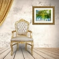 thumbnail image 3 of Pfrommer, Sven 18x15 Gold Ornate Wood Framed with Double Matting Museum Art Print Titled - Evergreen No. 9, 3 of 4