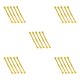 thumbnail image 3 of Eigraketly Paquete de 5 amortiguadores de tenis, suministros de repuesto para deportes de mano, amortiguadores duraderos ligeros para modificación de Amarillo 5piezas Eigraketly CBP203644, 3 of 5