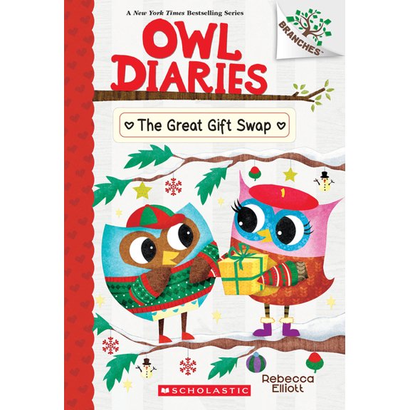 Owl Diaries The Great Gift Swap: A Branches Book (Owl Diaries #23): Volume 23, (Paperback)