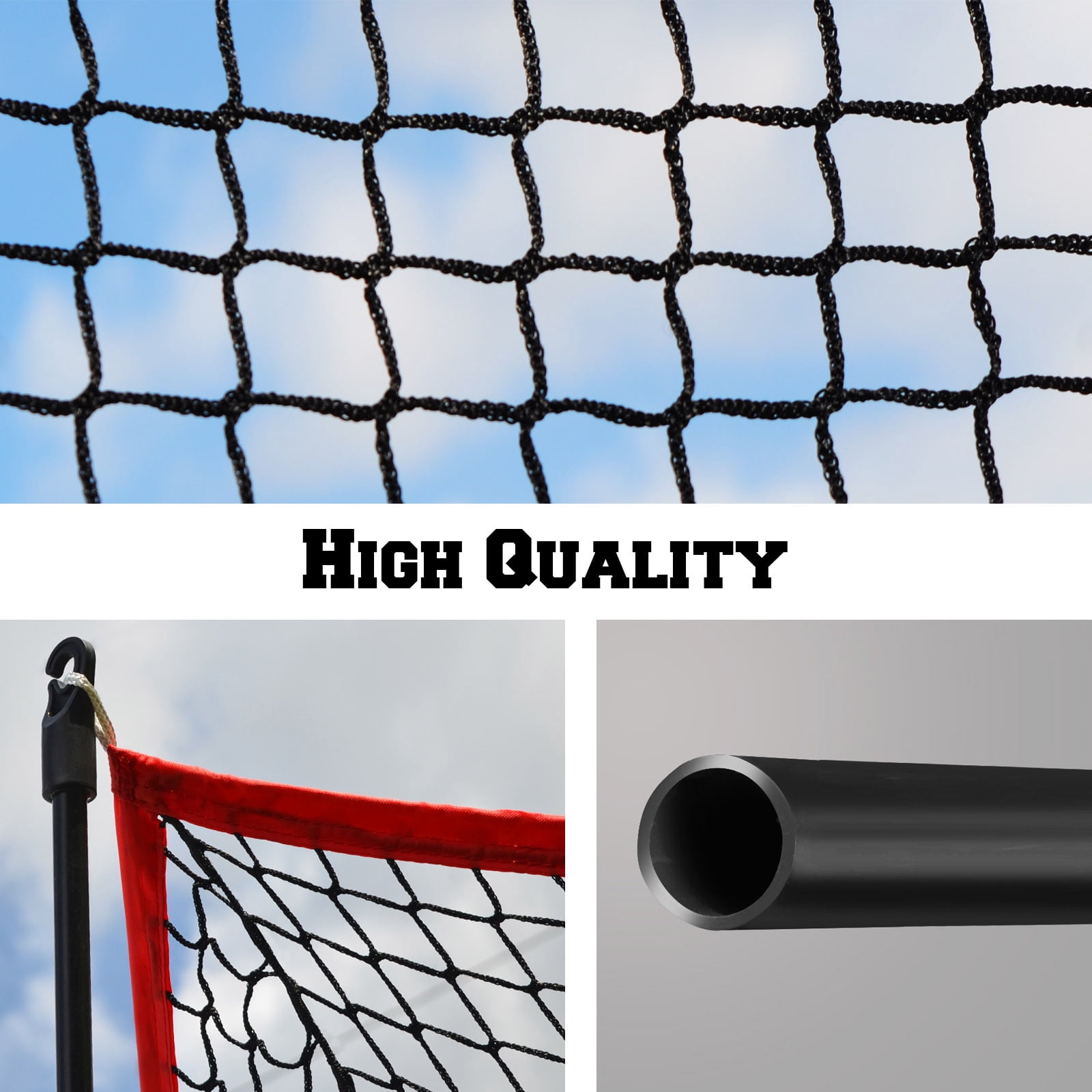 Strong Camel Portable 10'x9'x3' Golf Net Practice Hitting Net Training Driving Indoor Outdoor