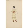 thumbnail image 3 of Will R. Barnes 16x24 Black Modern Framed Museum Art Print Titled - New Jersey-Sketch 17 (1915), 3 of 5