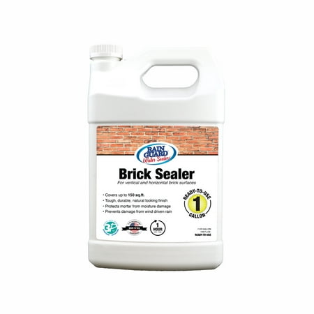 Rainguard Premium Brick Sealer, 1 Gal (Best Exterior Brick Sealer)