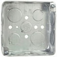 thumbnail image 2 of Steel City 52151-3/4 Pre-Galvanized Steel Square Box with 1/2-Inch and 3/4-Inch Knockouts, 2 of 3