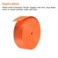 thumbnail image 4 of Flat Nylon Webbing Strap for Backpack, Luggage-rack, Outdoor and Indoor Use, High Strength and Durable Material Bright Orange, 4 of 6
