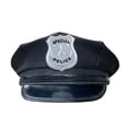 thumbnail image 2 of Gorra Special Police negra de poliéster para adultos de 58 cm, 2 of 2