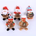 thumbnail image 2 of Yuarrent Cesta de almacenamiento de dulces de Feliz Navidad Decoración de Navidad Cestas de almacenamiento de Papá Noel Kits de decoración para fiestas L'omino di pan di zenzero L Yuarrent JR1136-09, 2 of 6
