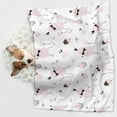 thumbnail image 6 of Naloa Cute Poodle Dog Dog Blanket, 3 Sizes Cat Blanket for Indoor Cats Large Medium Small Dog Gifts-Small, 6 of 8