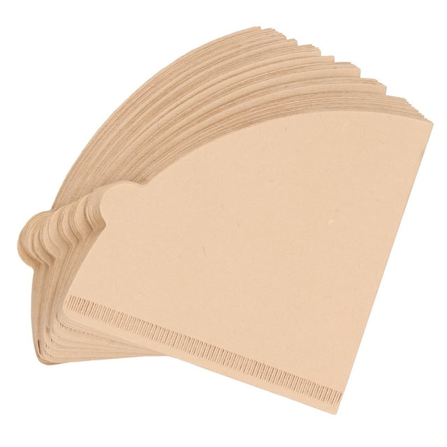 Cone Coffee Filters V40 100PCS Coffee Filter Paper Cone Shaped Disposable Coffee Strainer Paper Filter Paper Accessory 4.1x3.9x0.9 In