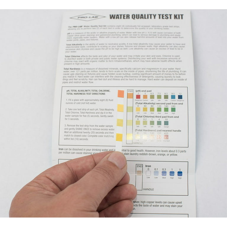 PRO-LAB Kit de test de la qualité de l'eau