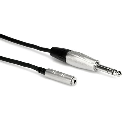 UPC: 0728736059955 | Hosa HXMS-025 Pro Headphone Adaptor Cable  REAN 3.5 mm TRS to 1/4 in TRS  25 ft