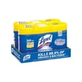thumbnail image 2 of Disinfecting Wipes 7 x 7.25, Lemon and Lime Blossom, 80 Wipes/Canister, 3 Canisters/Pack, 2 Packs/Carton, 2 of 7