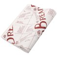 thumbnail image 4 of 100 Sheets Vintage Packaging Papers Food Decor Oil-proof Paper Snack Mat Paper, 4 of 8