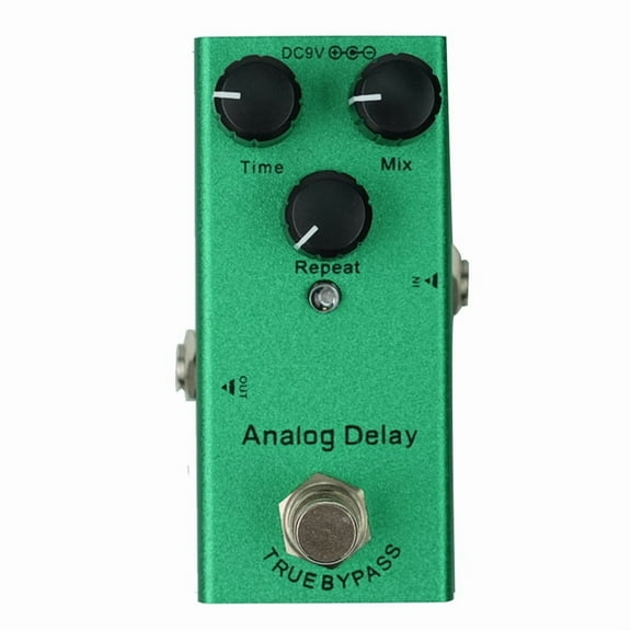 Electric Guitar Effects Pedal Mini Analog Delay Bass Guitar Pedals Analog Delay,1 * Electric Guitar Effect Pedal,As Shown