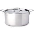 thumbnail image 1 of Inducción Stockpot All-Clad D3 de 3 capas de acero inoxidable de 8 litros, 1 of 3