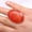 Orange-30x40mm, variant on 5pcs Natural stone rings agated jewelry quartzd models trendy adjustable 30x40mm-Resizable-Orange-30x40mm
