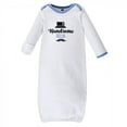 thumbnail image 3 of Hudson Baby Infant Boy Cotton Long-Sleeve Gowns 4pk, Handsome Fella, 0-6 Months, 3 of 5