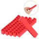 thumbnail image 4 of Organizador de puntas hexagonales de 6 piezas, estuche de plástico para puntas de destornillador, organizador de 10 agujeros para organizar y almacenar puntas., 4 of 6