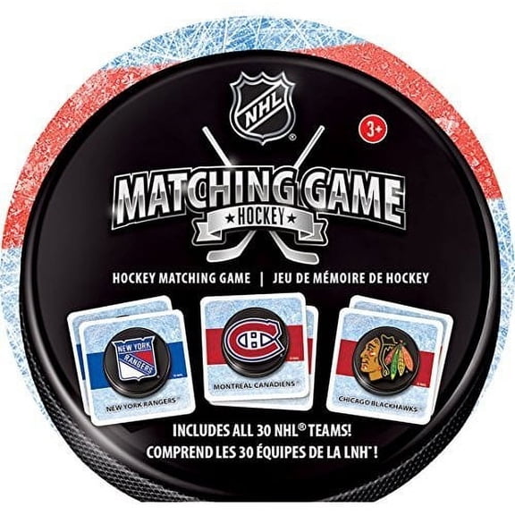 NHL Matching Card Game by Masterpiece Puzzles