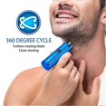 thumbnail image 2 of Mini Cordless Electric Shaver for Men, USB Rechargeable Beard Trimmer Travel Razor for Face & Body Grooming, 2 of 5