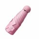thumbnail image 2 of Paraguas plegable de 6 varillas, cinco pliegues, resistente a los rayos UV, protector solar, color rosa, con caja de almacenamiento., 2 of 14