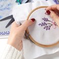 thumbnail image 3 of Miangastore Cross Stitch Ring Plastic 6Pcs 7.9In, 3 of 8