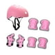 thumbnail image 3 of Casco para niños, equipo de skate, ligero, práctico, con ventilación y rodilleras. Rosa, 3 of 8