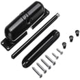 thumbnail image 4 of HUGFEGWE Safety Spring Door Closer Automatic Stopper Spring Loaded Adjustable Door-Closer Fire Rated Metal (Black) CJB91-101761, 4 of 6