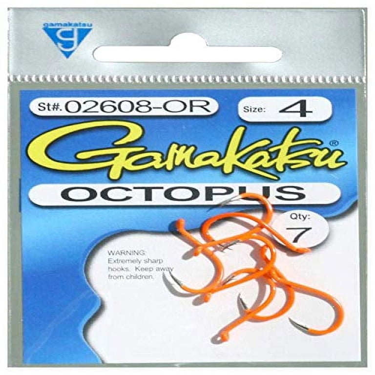 Gamakatsu Octopus Hooks, 7pk - Walmart.com