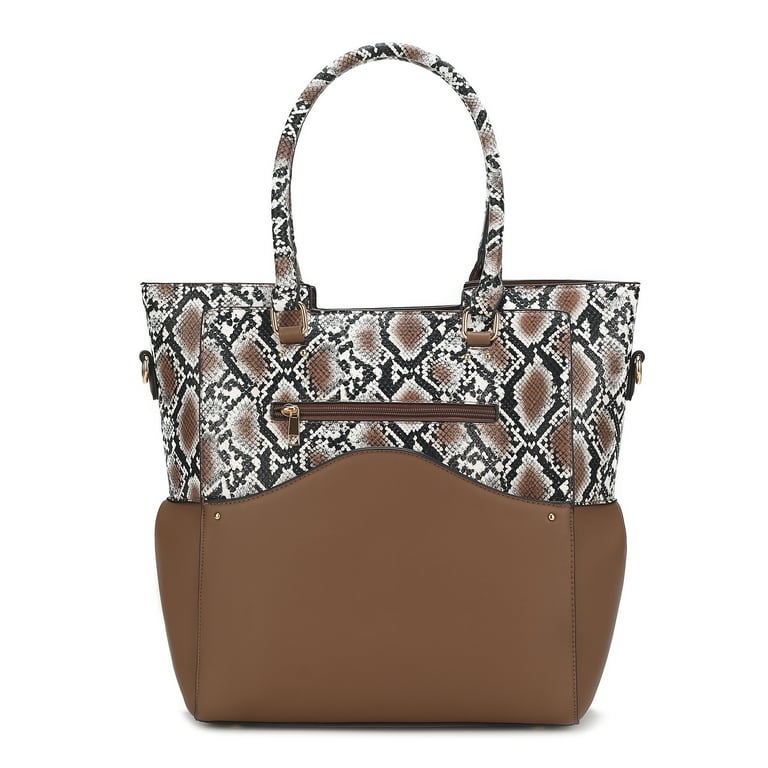 MKF Collection Iris Vegan Leather Women's Tote Bag, Classy