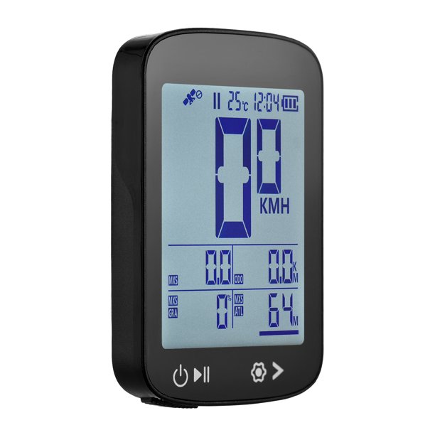 Velocímetro GPS Para Bicicleta Computadora Velocímetro Inalámbrico Para Bicicleta Pantalla De Alta Claridad Posicionamiento De 5 Estrellas GPS BeiDou GLONASS Galileo Y QZSS