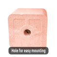 thumbnail image 2 of Bloque comprimido de sal rosado del Himalaya FlexWave de 2,8 kg, 2 of 9