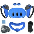 thumbnail image 1 of Cubierta protectora Juego de accesorios de 7 piezas cubierta protectora antiarañazos impermeable para Meta Quest 3, 1 of 9