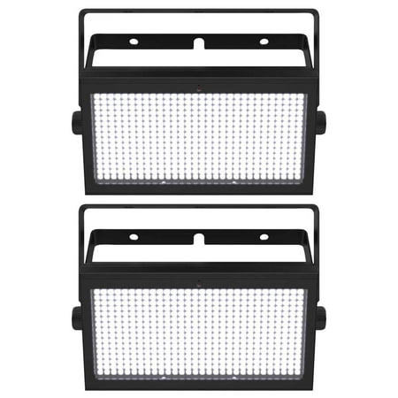 Chauvet DJ SHOCKERPANEL480 Punchy, Single-Zone Blinder with Cool White SMD LEDs 2-Pack