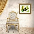 thumbnail image 3 of Escobedo, Mary 32x26 Gold Ornate Wood Framed with Double Matting Museum Art Print Titled - Tropcial Toucan Pair, 3 of 4