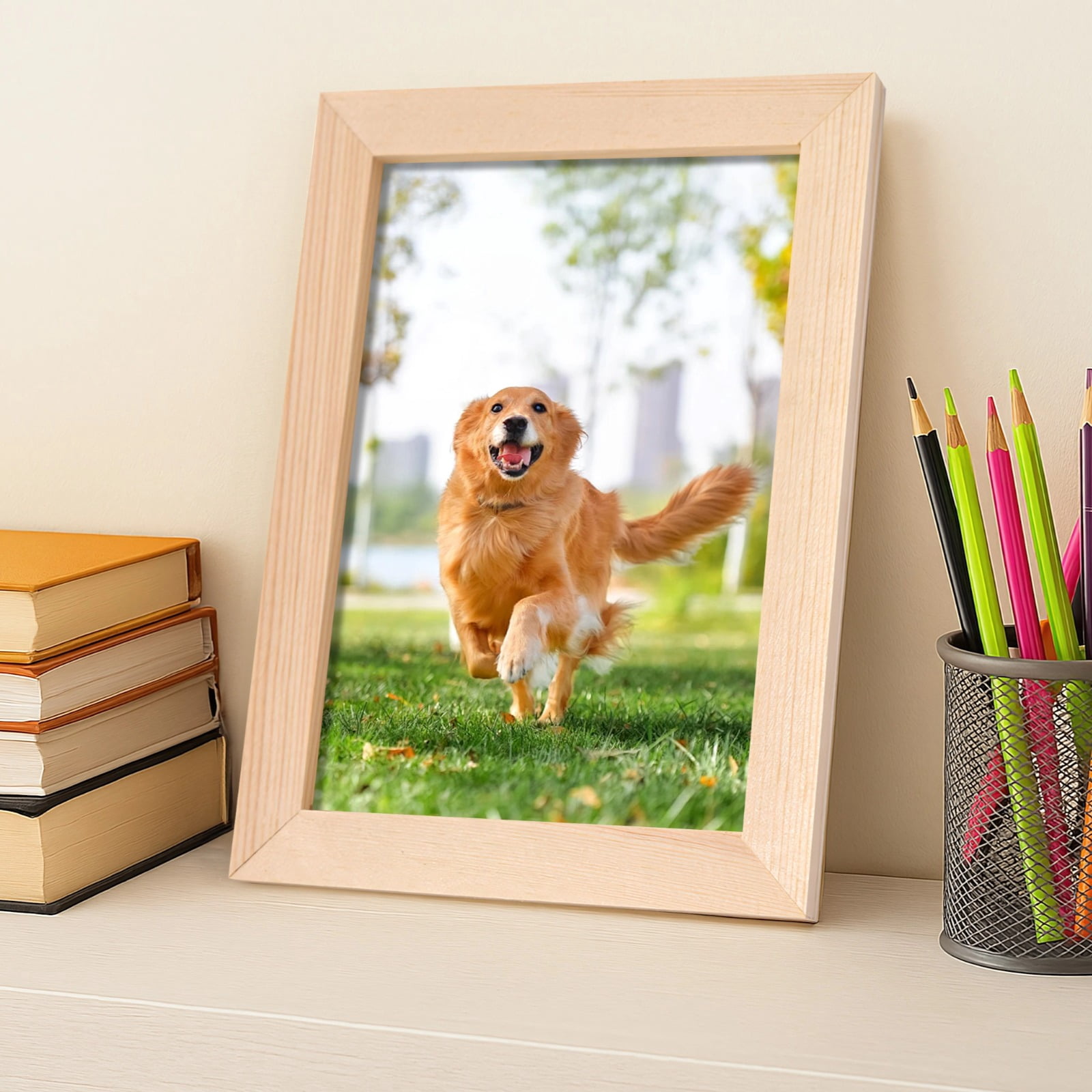 10 Pcs Wooden Canvas Frames for Painting, 20x30 cm/7.87x12 in, 0.9cm/0.35 in Thickness, Smooth Surface, Ideal for Oil, Acrylic, and Craft Projects