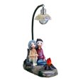 thumbnail image 1 of Estatua de pareja de resina, luz de noche para dormitorio, sala de estar, manualidades de resina, fogata Hoguera Yuyangstore luz de noche junto a la cama, 1 of 8