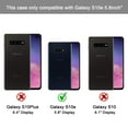 thumbnail image 2 of Mignova Galaxy S10E/S10 Lite case,Rugged Double-Layer Protection Card Holder Shockproof and Drop-Proof Protection Hard Shell Mixed Rubber Armor for Galaxy S10E/S10 Lite 5.8 inch case(Black), 2 of 7