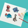 Hello Hobby Animals Window Art, Customize 8 Multicolor Plastic