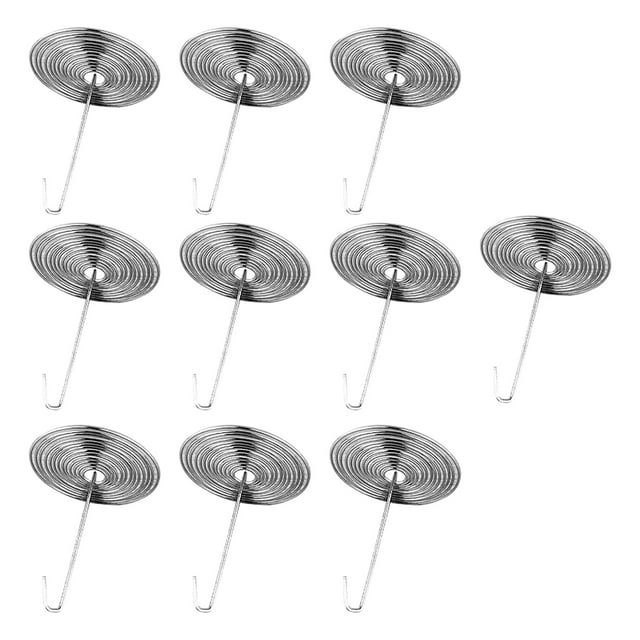 Visland 10 Pcs Teapot Filter Durable Replacement Kitchen Tool Anti-rust Teapot Nozzle Spring Strainer for Home