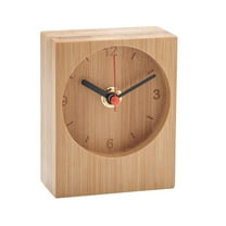 MidOcean Clambu Bamboo Analogue Desk Clock