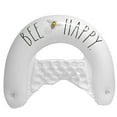 thumbnail image 3 of Rae Dunn: Bee Happy Chair Lounger - 55"x36" Water & Pool Inflatable, CocoNut Float, Drifter & Relaxation Chair, Ages 8+, 3 of 12