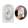 thumbnail image 3 of Accesorios de Modelo de Oreja, Modelo Artificial de Silicona, Ejercicios, Estudio, Oficina, Auriculares, Accesorios de Exhibición , blanco Salvador Modelado de partes del cuerpo humano, 3 of 10