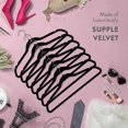 thumbnail image 4 of Premium Velvet Hangers Set Of 50 - Non-slip Velvet Hangers - 360 Swivel Hook, 4 of 5