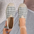 thumbnail image 5 of Willtoo Flat Shoes for Women Slip-On Round Toe Breathable Loafers Non Slip Lightweight Casual Walking Shoes Knit Wide Toe Comfortable Footwear, 5 of 6
